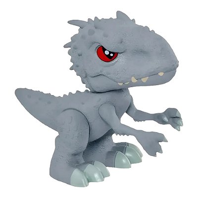 Boneco Vinil Jurassic World Explorers Baby Indominus Rex 23cm - Pupee