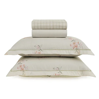 Jogo de Cama Tarsila 200 Fios - Casal - 4 Peças - Karsten