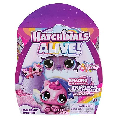 Hatchimals Alive! Surpresa Efervescente com Ninho - Sunny