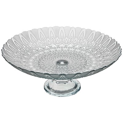 Centro de Mesa com Pé Pluma 39 cm Natural - Vitazza