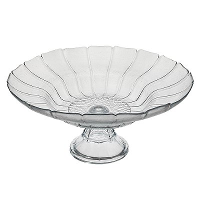 Centro de Mesa com Pé Florida 39 cm Natural - Vitazza
