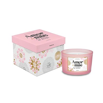 Vela Aromática Essence Lavanda - Amor de Mãe - Brasfoot