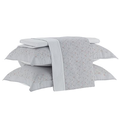 Jogo de Cama Satinée Acetinado 300 Fios Queen - Libert - Kacyumara
