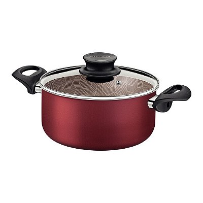 Caçarola Paris - Vermelha - 18cm - 2,1L - Tramontina