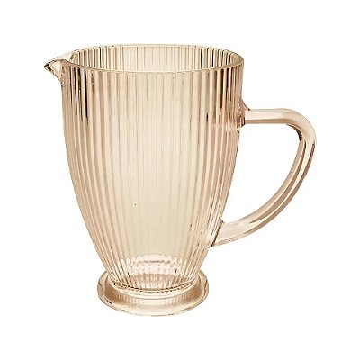 Jarra de Vidro Versalhes - Âmbar - 1,3L - Lanty