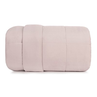 Edredom Toque Acetinado Soufflé - Queen - Rosa Lille - Altenburg