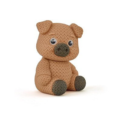 Boneco My Little Friends - Porquinho Marrom - Puff Toys
