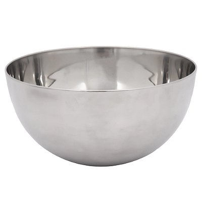 Bowl de Inox Prata Escovado 3,5L - Mimo Style
