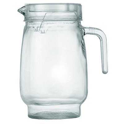 Jarra de Vidro com Tampa 1500ml - Ruvolo