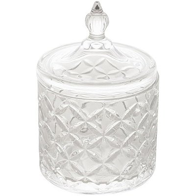 Potiche de Cristal Matelassê 16cm - Lyor