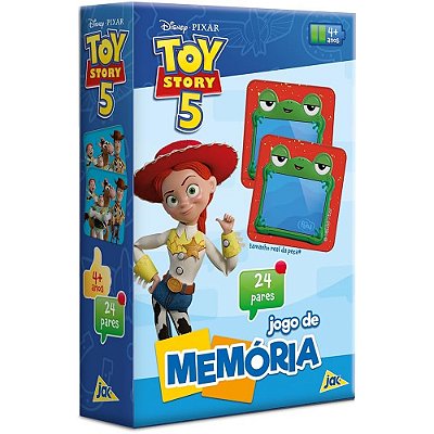 Jogo da Memória Disney Toy Story 5 - 24 Pares - Jak