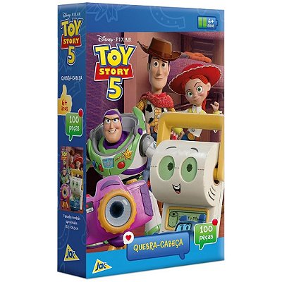 Quebra-Cabeça Disney Toy Story 5 - 100 Peças - Jak