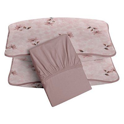 Jogo de Cama Premium Queen - Carine - 3 Peças - Tecebem
