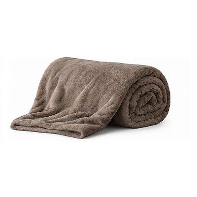 Cobertor Living Art Soft 500 Queen - Taupe - Corttex