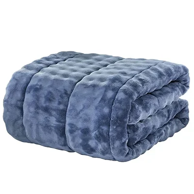 Coberdrom Plush Confort - Casal - Azul Glacial - Kalux