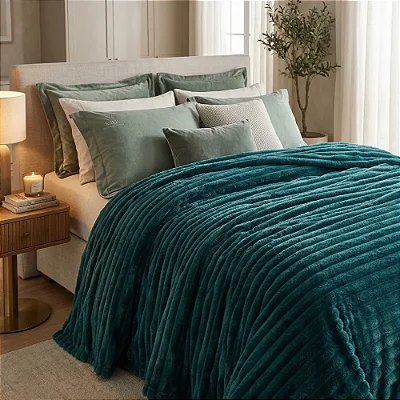 Manta Supreme - Casal - Dark Green - Kalux