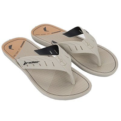 Chinelo Masculino Street Duo Plus - Bege - Rider