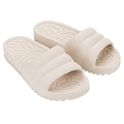 Chinelo Slide Feminino Air - Off White - Zaxy