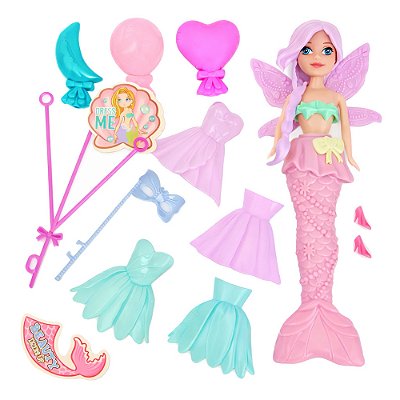 Boneca My Fun Mermaid Fashion Sortida - Adijomar