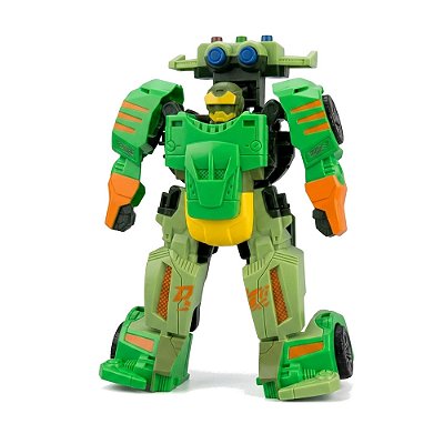 Robô Armor Deformer Space Robot - Verde - Dade Toys