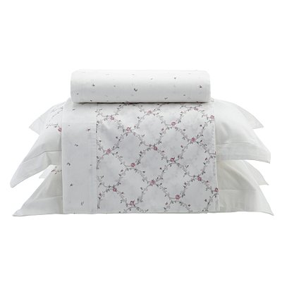 Jogo de Cama Satinée Acetinado 300 Fios Queen - Laudine - Kacyumara