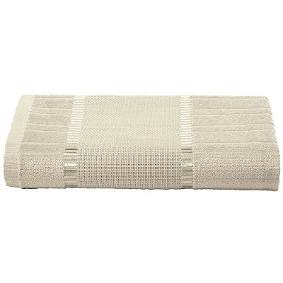 Toalha de Rosto Para Bordar Bella - Bege 12445 - Döhler