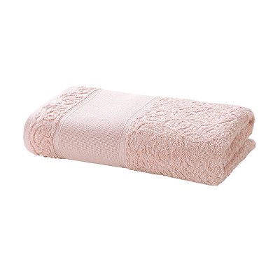 Toalha de Banho para Bordar Sofia - Rosa 10501 - Döhler