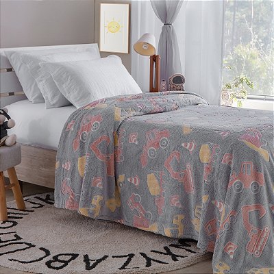 Manta Shine Infantil Brilha no Escuro - Obra - Corttex