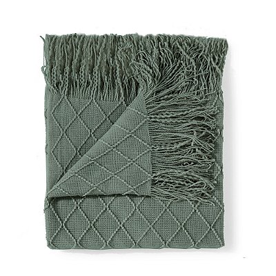 Manta Decorativa Medina - Verde - 1,50 x 2,10 m - Döhler