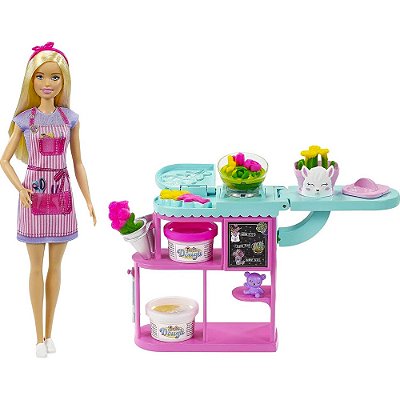 Boneca Barbie Profissões Florista - Mattel