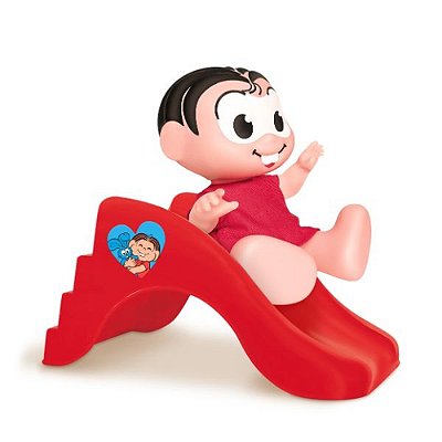 Boneca Turma da Mônica com Escorrega - Samba Toys
