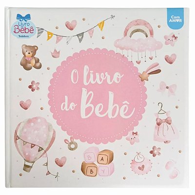 Livro do Bebê Rosa - 36 Páginas  - Todolivro