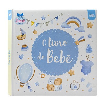 Livro do Bebê Azul - 36 Páginas  - Todolivro