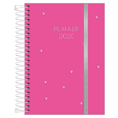 Agenda Planner Neon 2020 - Rosa - Tilibra