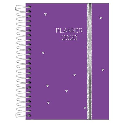 Agenda Planner Neon 2020 - Roxa - Tilibra