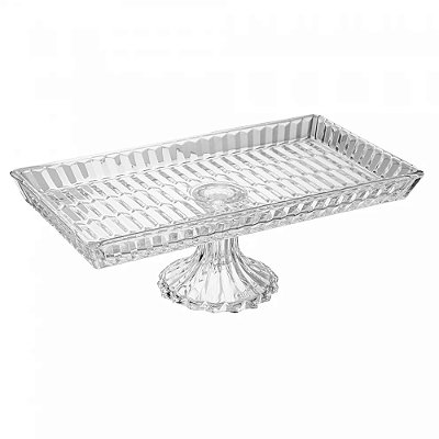 Travessa Geneva com Pé Cristal - 34cm - Wolff