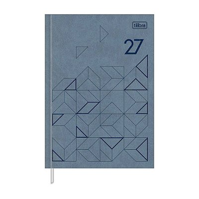 Agenda Executiva Costurada Prátika 2027 - Cinza - Tilibra
