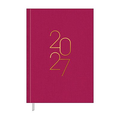 Agenda Planner Costurada Lume 2027 - Rosa - Tilibra