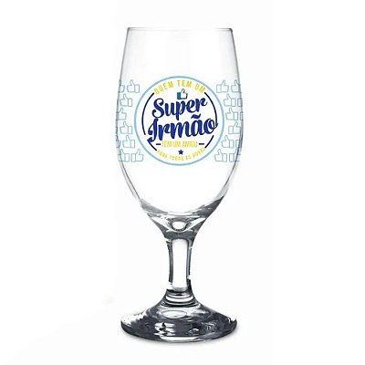 Taça Windsor Família Super Irmão - 330ml - Brasfoot