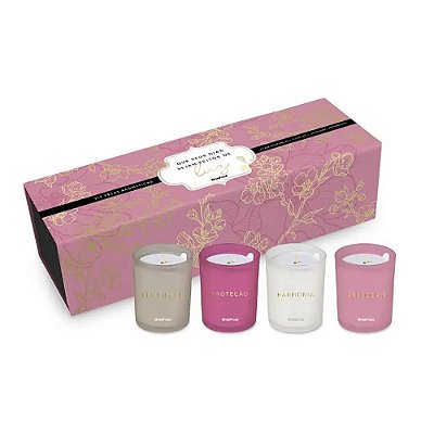 Kit 4 Velas Aromáticas Veneza - Dias de Luz - Brasfoot
