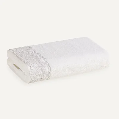 Toalha de Rosto Alice - Branco 3477527 - Karsten