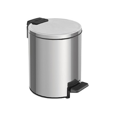 Lixeira com Pedal Loop em Aço Inox - 3L - Tramontina