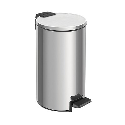 Lixeira com Pedal Loop em Aço Inox - 5L - Tramontina