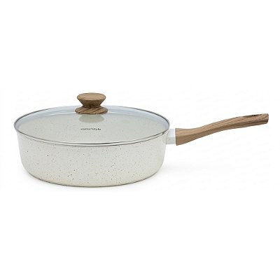 Frigideira Funda Style Cook Mármol - 28cm - Mimo Style