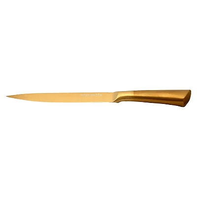 Faca Multiuso Inox Premium Gold 8" - Mimo Style