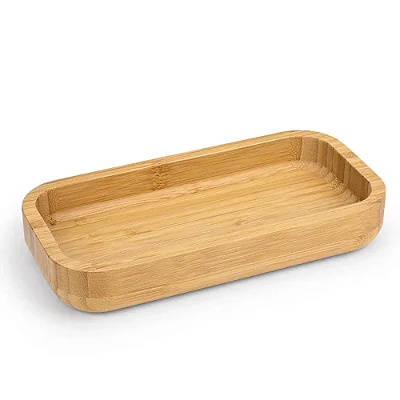 Gamela Retangular Funda de Bambu - 24cm - Euro Home