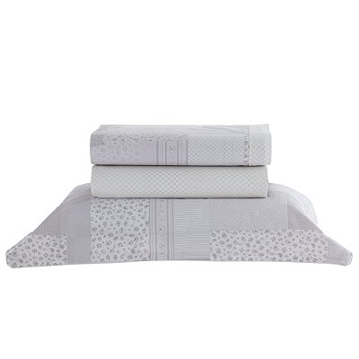 Jogo de Cama Vida Bela Basic 200 Fios King - Lucie - Kacyumara