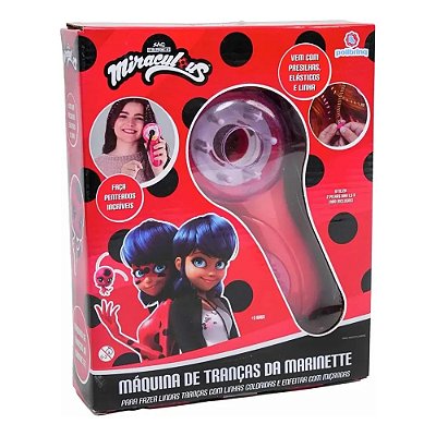 Máquina de Tranças Marinette Ladybug - Polibrinq