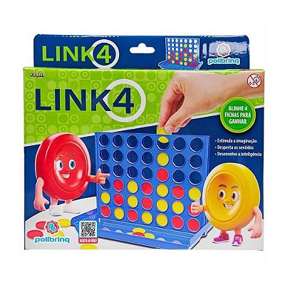 Jogo Link 4 - Polibrinq