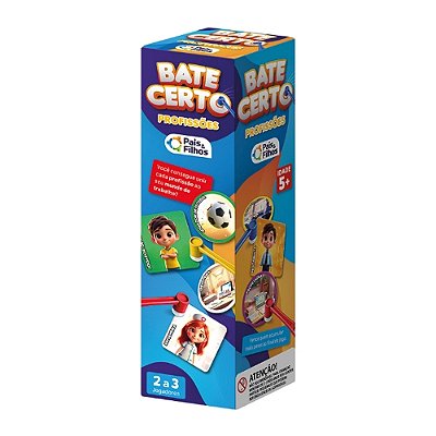 Jogo Bate Certo Profissões - Pais e Filhos